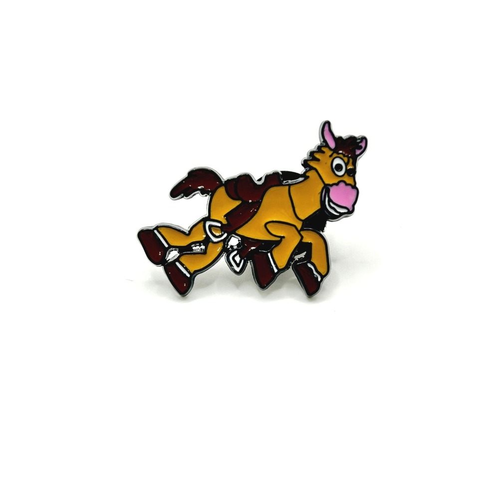 Bullseye Toy Story Enamel Pin Unisex OS Brown Horse Woody Hat Accessory Disney